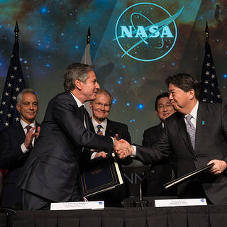 US, Japan Sign Space Collaboration Agreement at NASA Headquarters