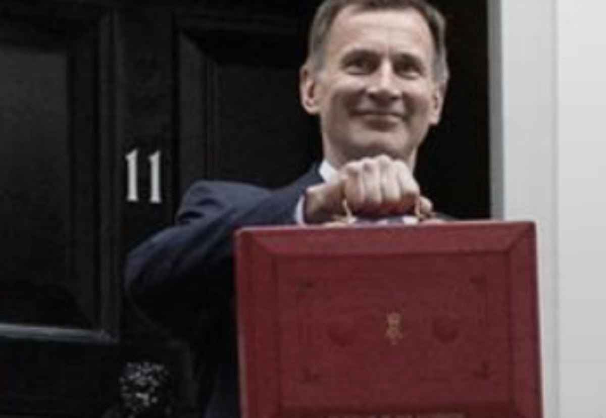 Hunt talks growth while hiking corporation tax