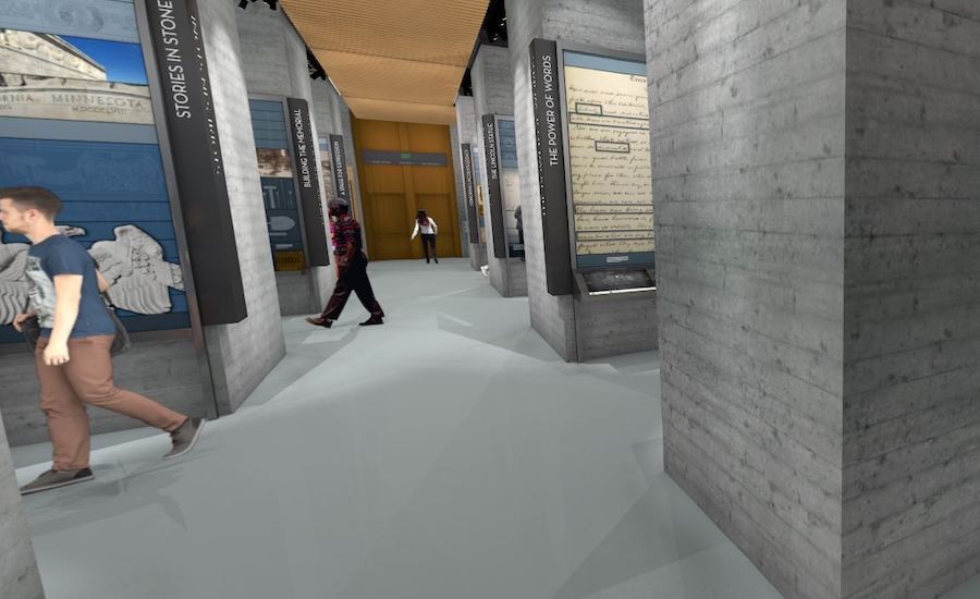 Project Team Builds Museum Underneath Lincoln Memorial