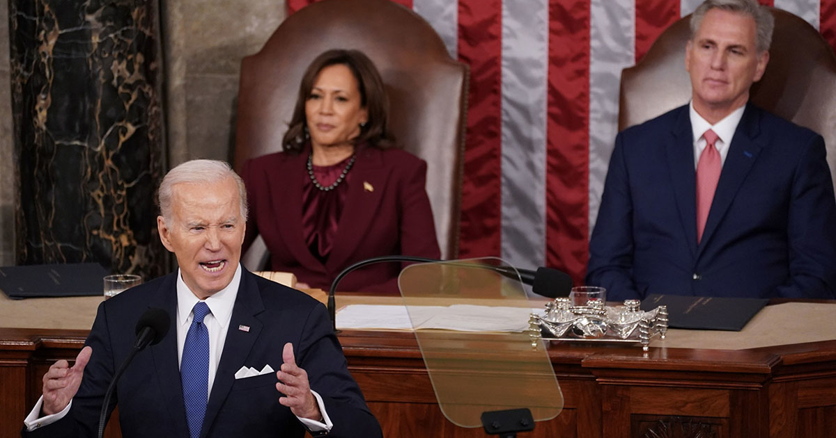 Biden touts legislative wins to boost U.S. production of microchips, EVs in State of the Union