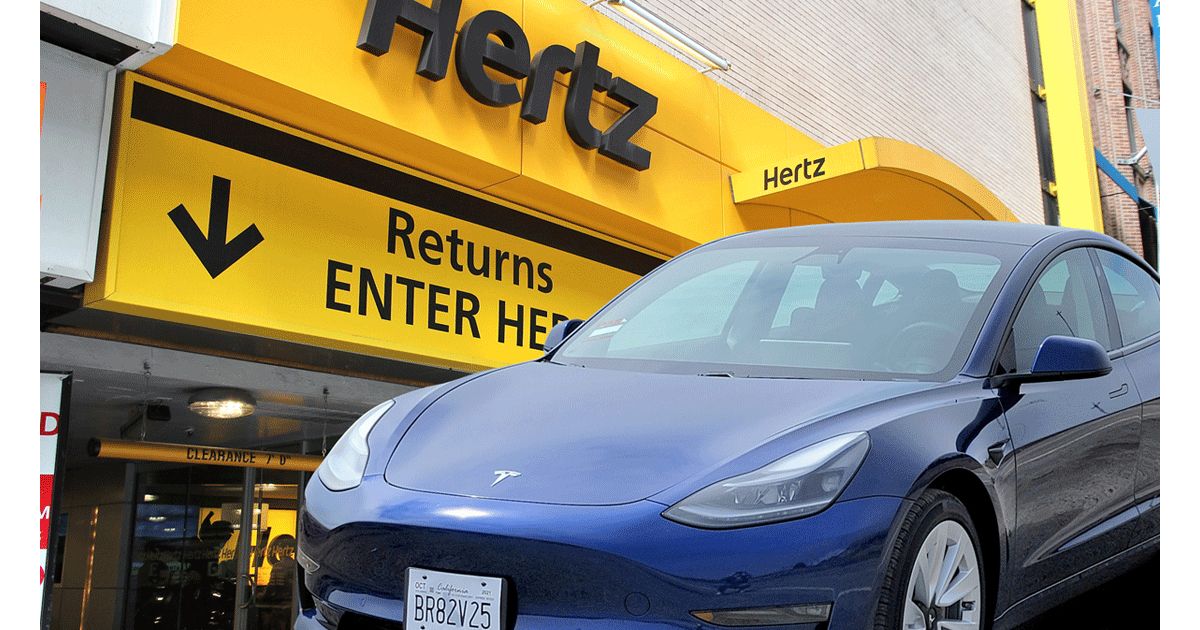 Hertz has less than half the Teslas it planned to order by now