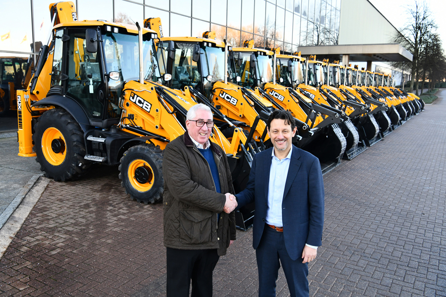 Morris Leslie places record £87m JCB order