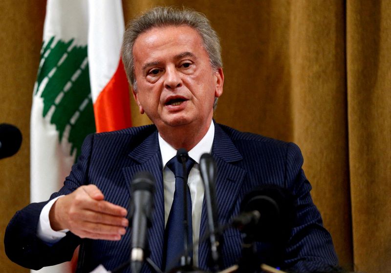 Lebanon’s central bank chief says he will not renew his term