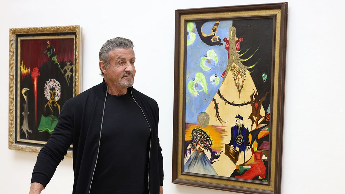 Sylvester Stallone says he plans to start painting again