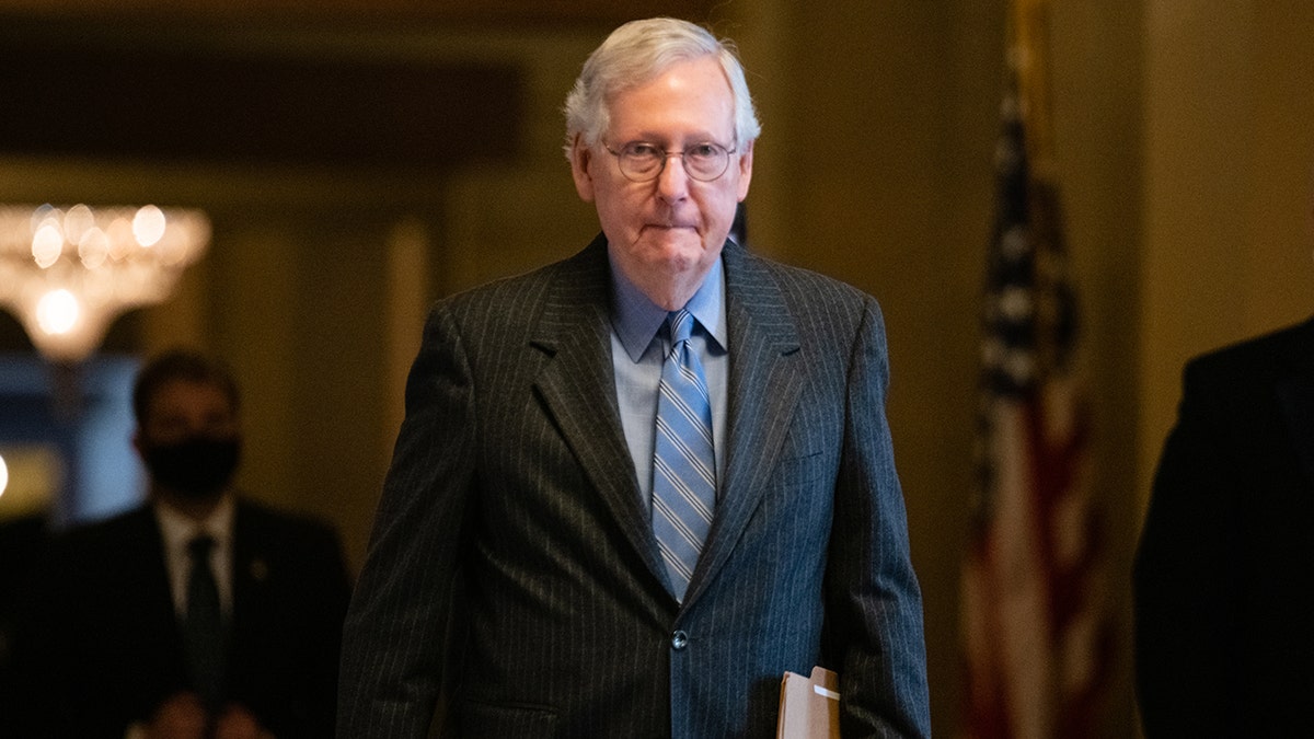 Mitch McConnell hospitalized after fall during private DC dinner